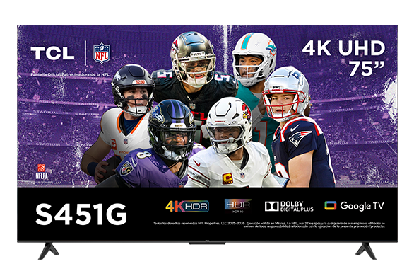 4K UHD 75S451G GOOGLE TV - Serie S451G